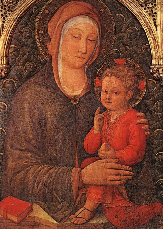 BELLINI, Jacopo Madonna and Child Blessing oil painting image
